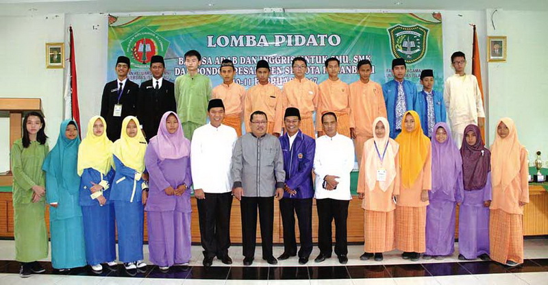  30 Peserta Ikuti Lomba Pidato Bahasa Arab dan Inggris 